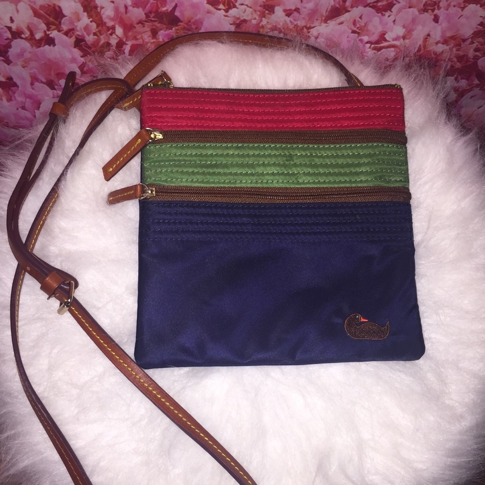 Dooney & Bourke: Triple Zip Shoulder Bag